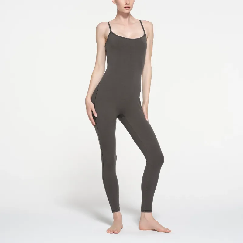 SKIMS SS24 Summer Collection OUTDOOR CAMI CATSUIT Jumpsuit Women's Washed Onyx/Washable Agate-1