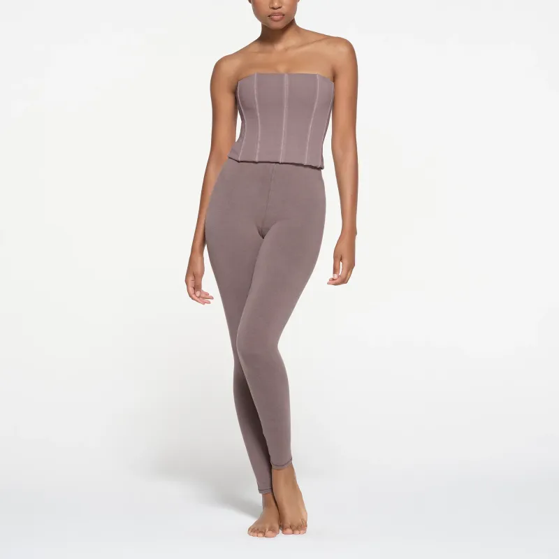 SKIMS SS24 Summer Collection OUTDOOR HIGH-WAISTED LEGGING Leggings Women's Zinc/Chrome Color-1