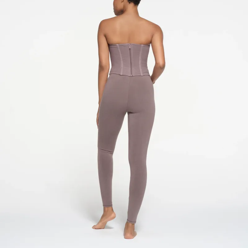 SKIMS SS24 Summer Collection OUTDOOR HIGH-WAISTED LEGGING Leggings Women's Zinc/Chrome Color-2