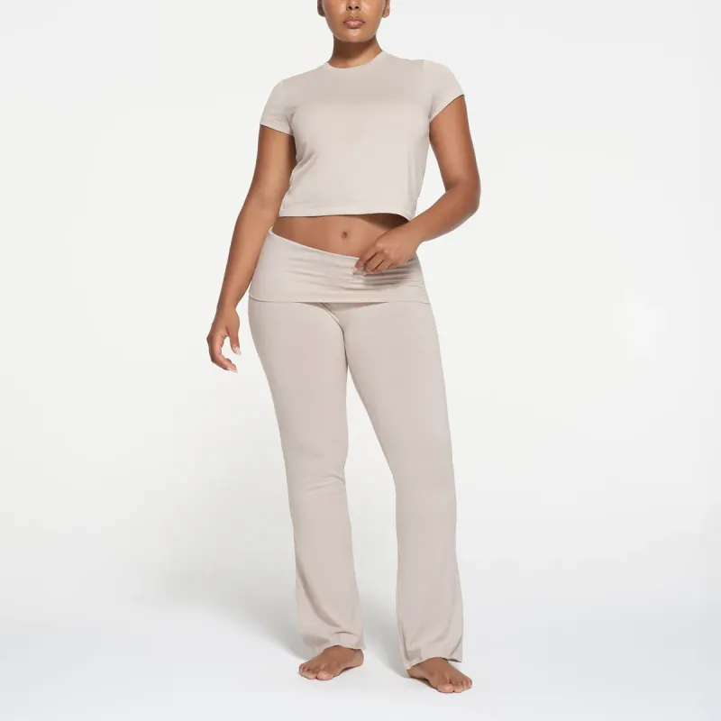 SKIMS T Shirt Women's STONE/Stone Color-1