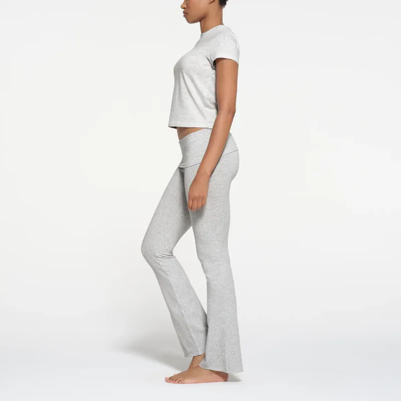SKIMS Regular T Shirt Women's LIGHT HEATHER GREY/Light Gray-2