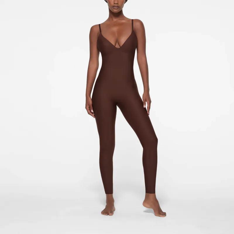 SKIMS BODY PUSH-UP CATSUIT Shapewear Bottom Women's COCOA/Cocoa-1