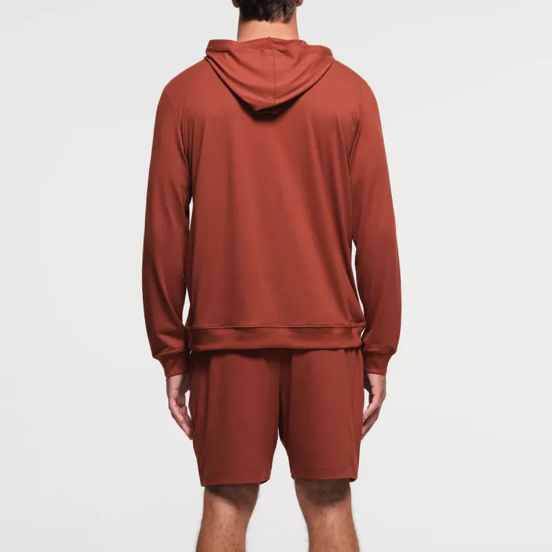 SKIMS OUTDOOR JERSEY MENS CLASSIC HOODIE Sweatshirt Men RUSTy Red-2