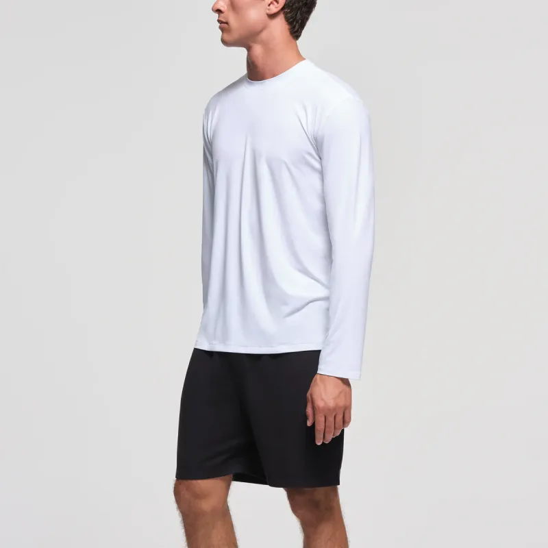 SKIMS OUTDOOR JERSEY MENS LONG SLEEVE T-SHIRT T-Shirt Men CHALK/Chalk-3