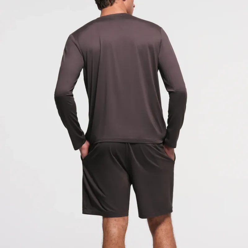 SKIMS OUTDOOR JERSEY MENS LONG SLEEVE T-SHIRT T-Shirt Men Iron/Steel-3