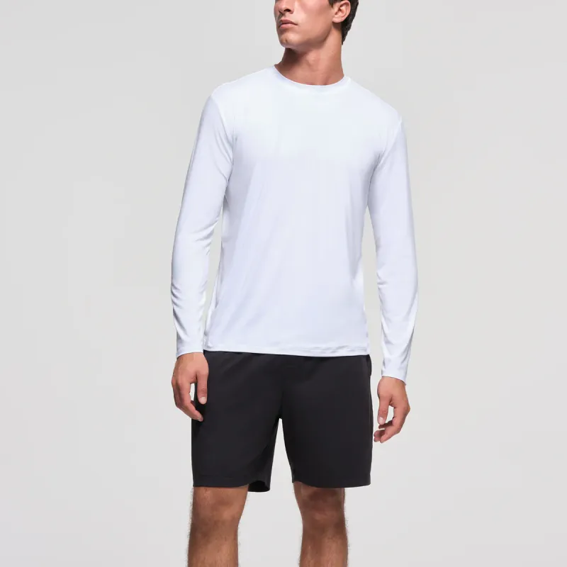 SKIMS OUTDOOR JERSEY MENS LONG SLEEVE T-SHIRT T-Shirt Men CHALK/Chalk-1