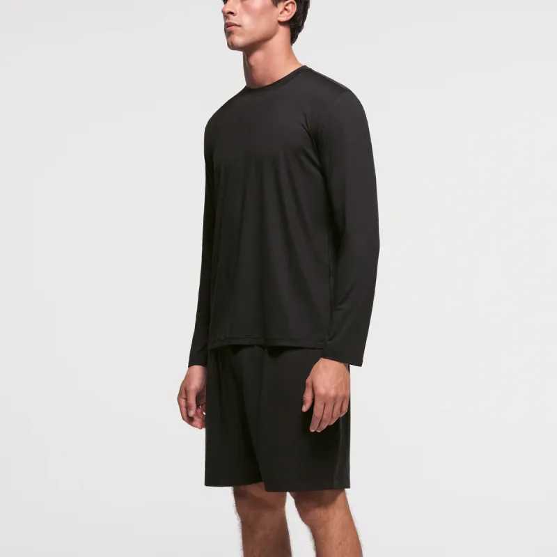 SKIMS OUTDOOR JERSEY MENS LONG SLEEVE T-SHIRT T-Shirt Men ONYX/Onyx-3