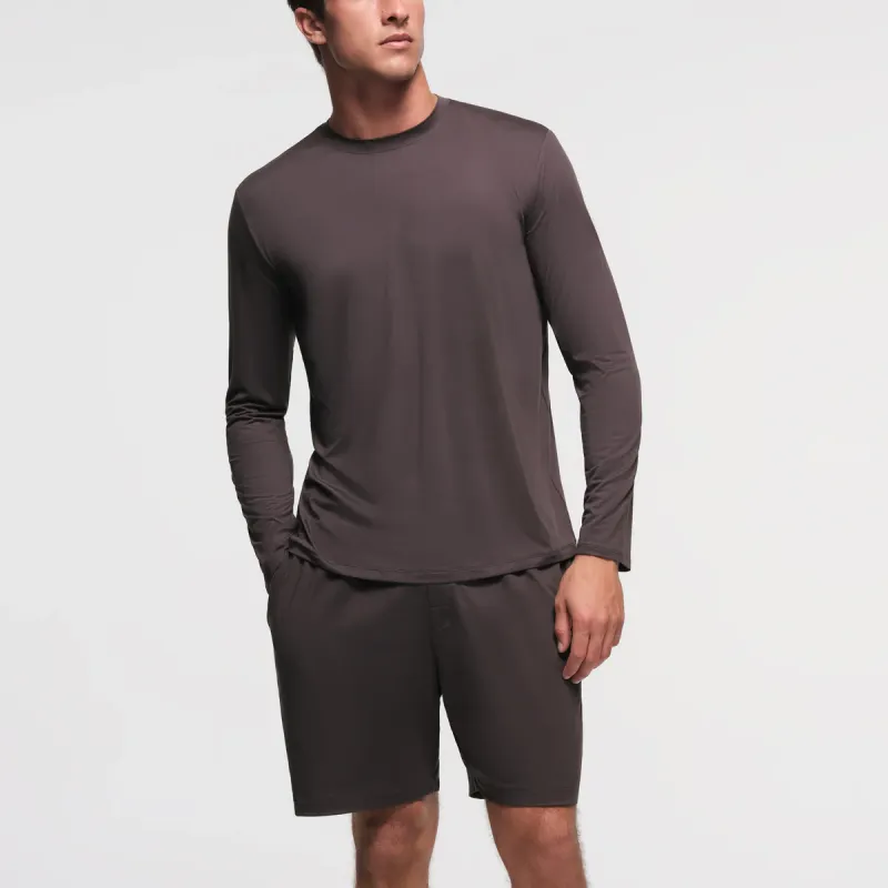 SKIMS OUTDOOR JERSEY MENS LONG SLEEVE T-SHIRT T-Shirt Men Iron/Steel-1