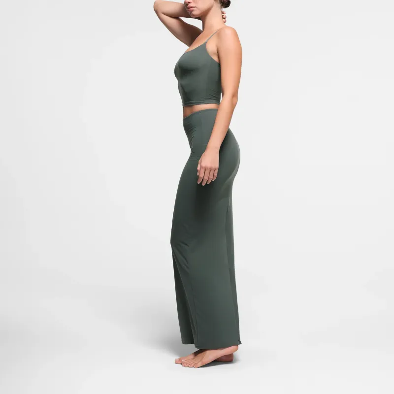 SKIMS FITS EVERYBODY CROPPED CAMI Camisole Women's DEEP SEA/Deep Sea Color-2