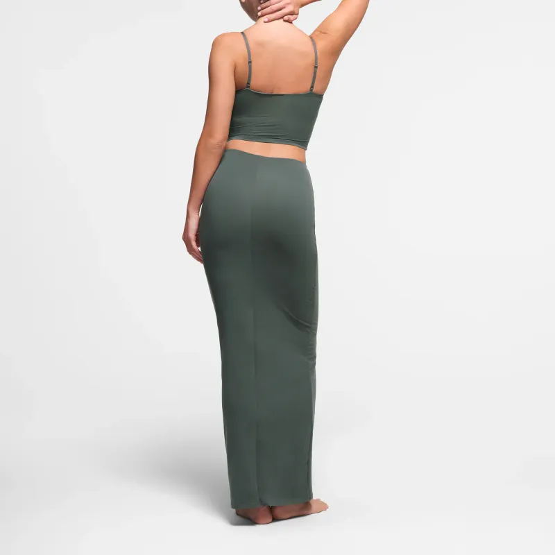 SKIMS FITS EVERYBODY CROPPED CAMI Camisole Women's DEEP SEA/Deep Sea Color-3
