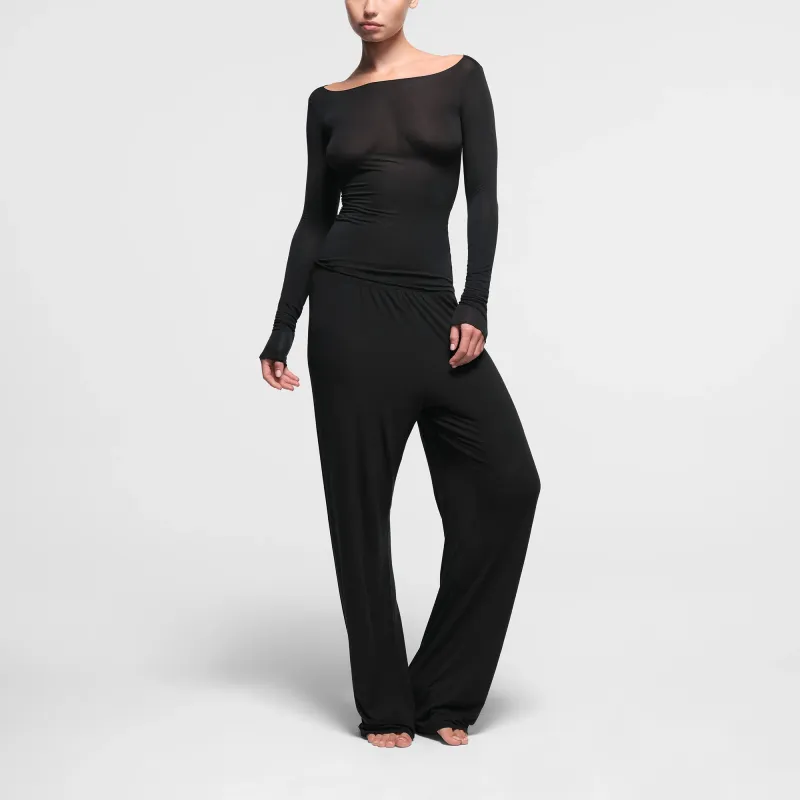 SKIMS T Shirt Women's ONYX/Onyx-1