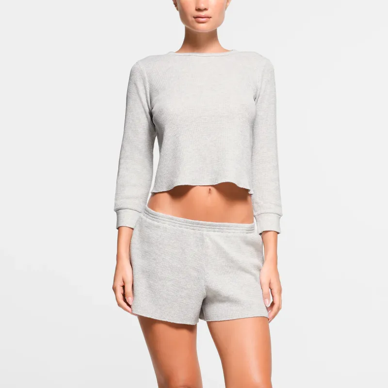 SKIMS Regular T Shirt Women's LIGHT HEATHER GREY/Light Gray-1