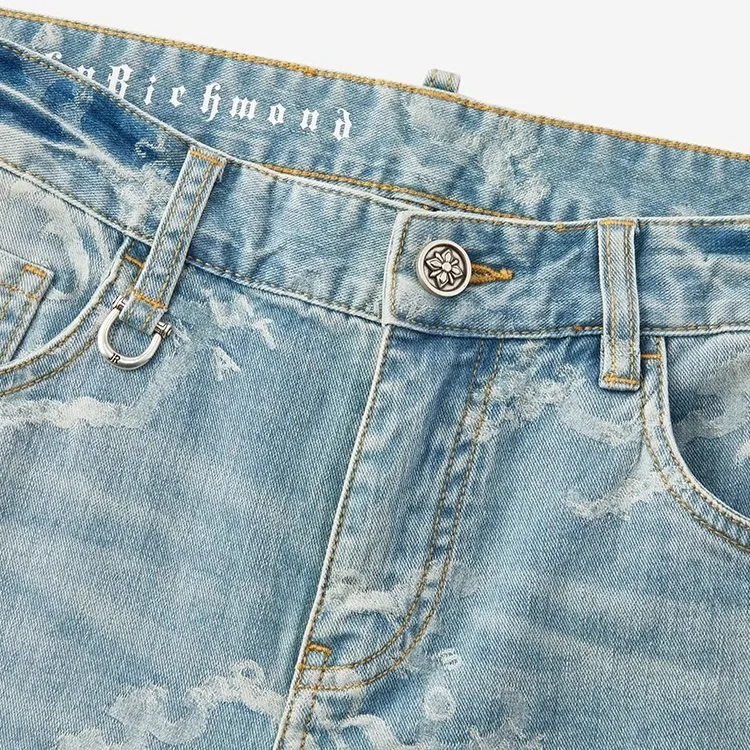 JOHN RICHMOND Jeans Men's Light Denim Blue-6