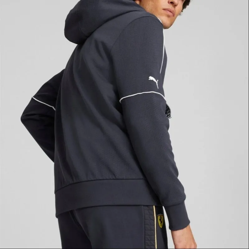 PUMA FERRARI RACE Jackets Men Navy Blue-2