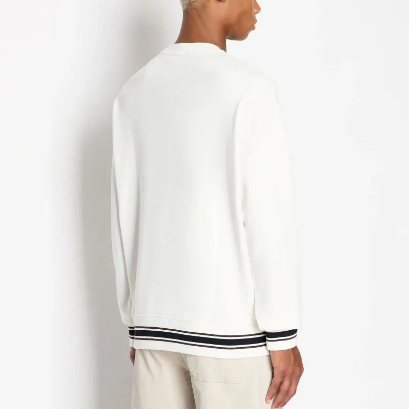 ARMANI EXCHANGE Sweatshirts Men White-2
