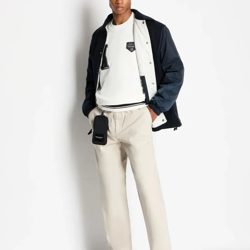 ARMANI EXCHANGE Sweatshirts Men White-3