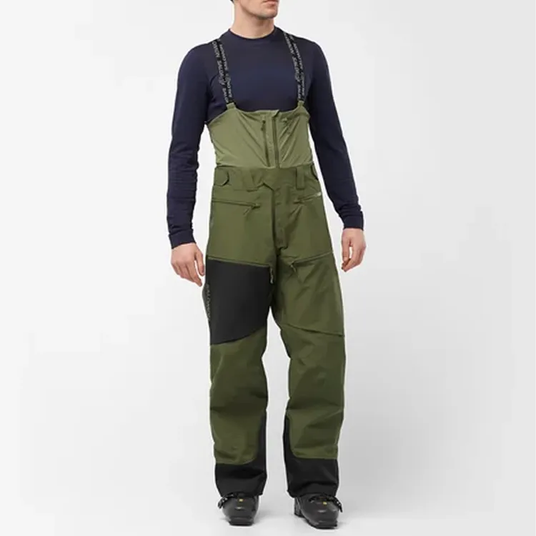 SALOMON S/Lab Qst Gore Tex Pro Casual Pants Men's Green-2