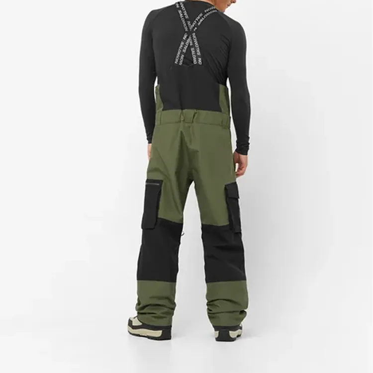 SALOMON S/Lab Qst Gore Tex Pro Casual Pants Men's Green-4