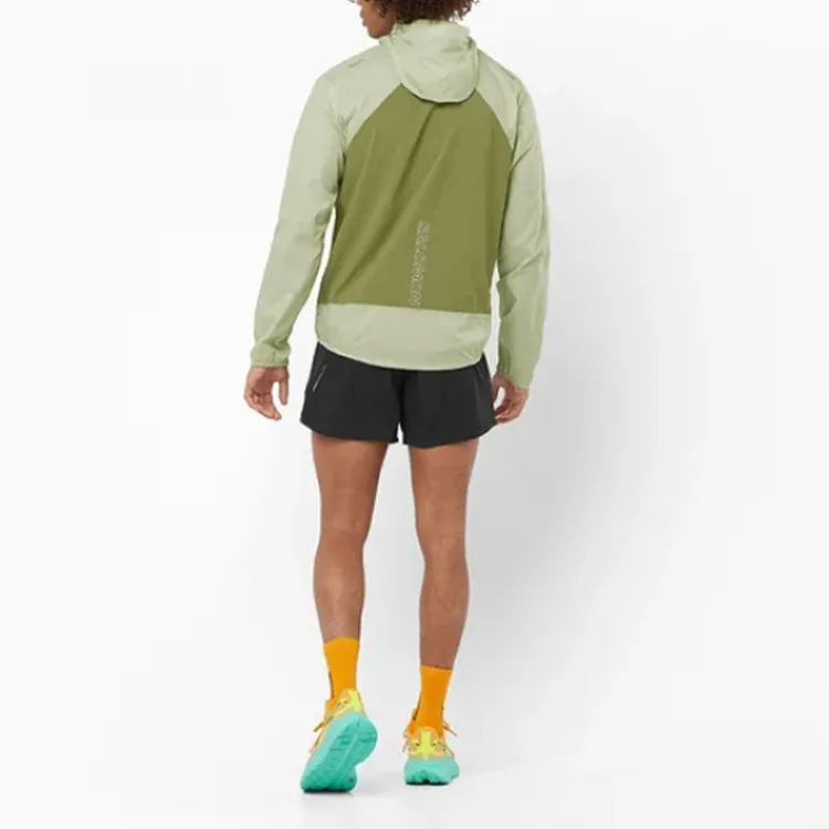 SALOMON Bonatti Cross Wind Jackets Coats Men's Green-5