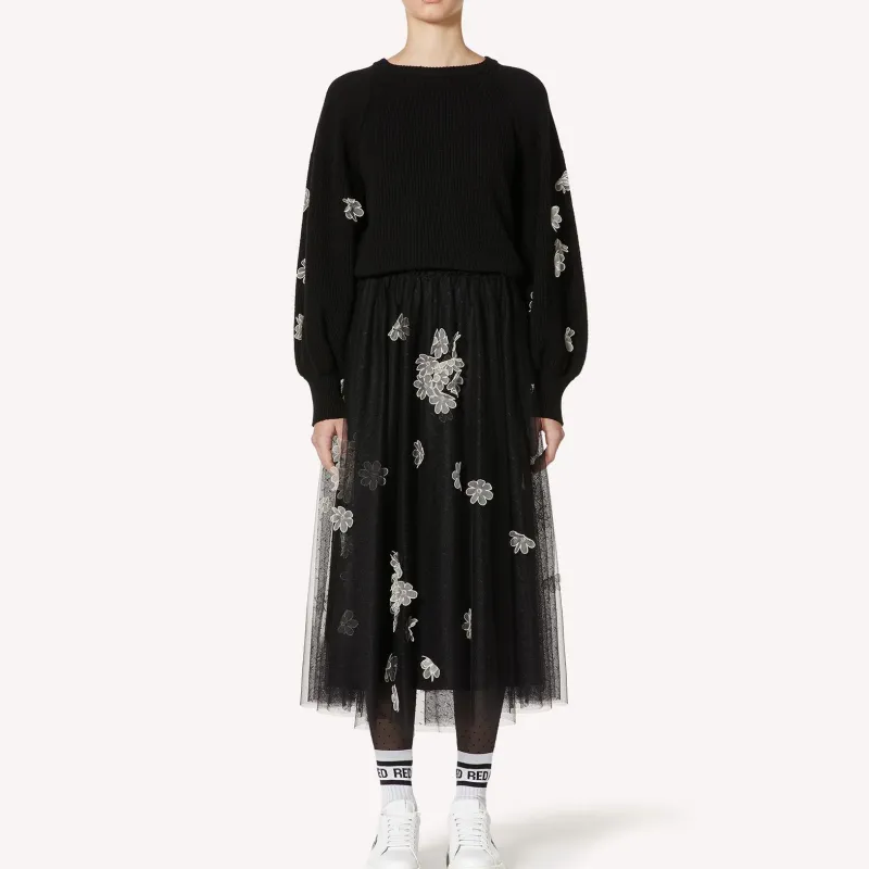 RED VALENTINO Sweaters Women's Black-1