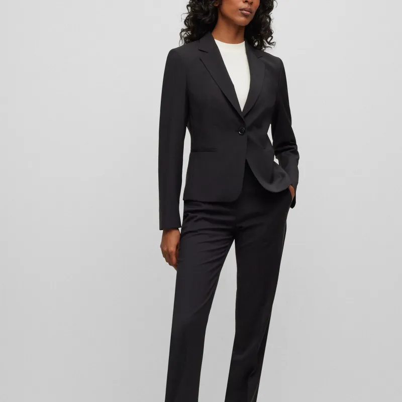 HUGO BOSS Single breasted Notch lapels Blazer-1