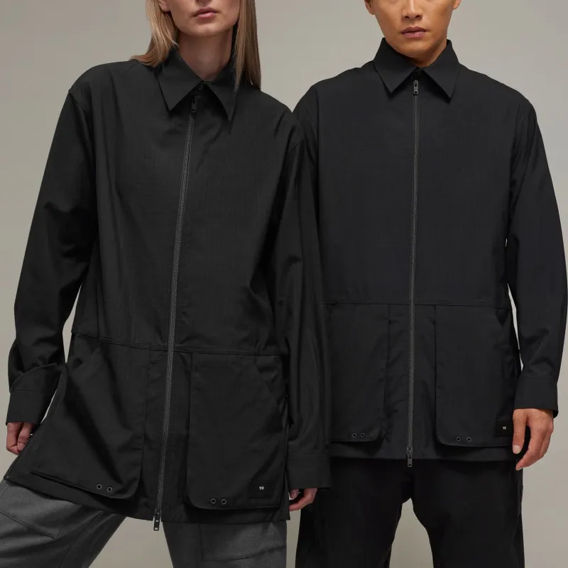 Y-3 Ripstop Zip-up Overshirt-2
