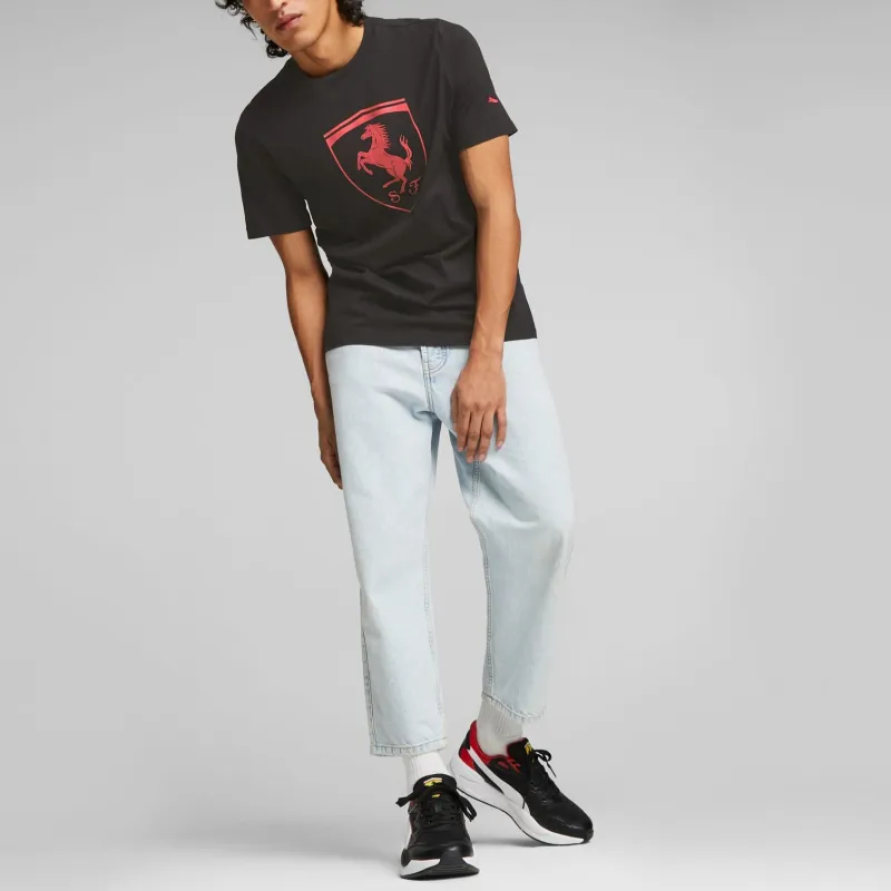PUMA Scuderia Ferrari T Shirts Men Black-2