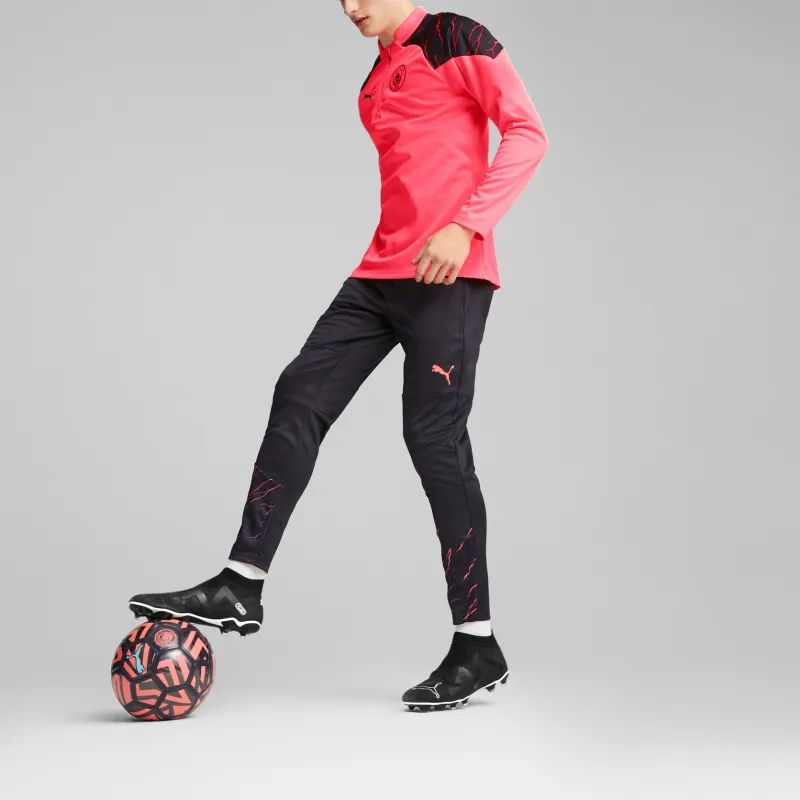 PUMA Sudadera De Fútbol Con Cierre De Un Cuarto Del Manchester City-2