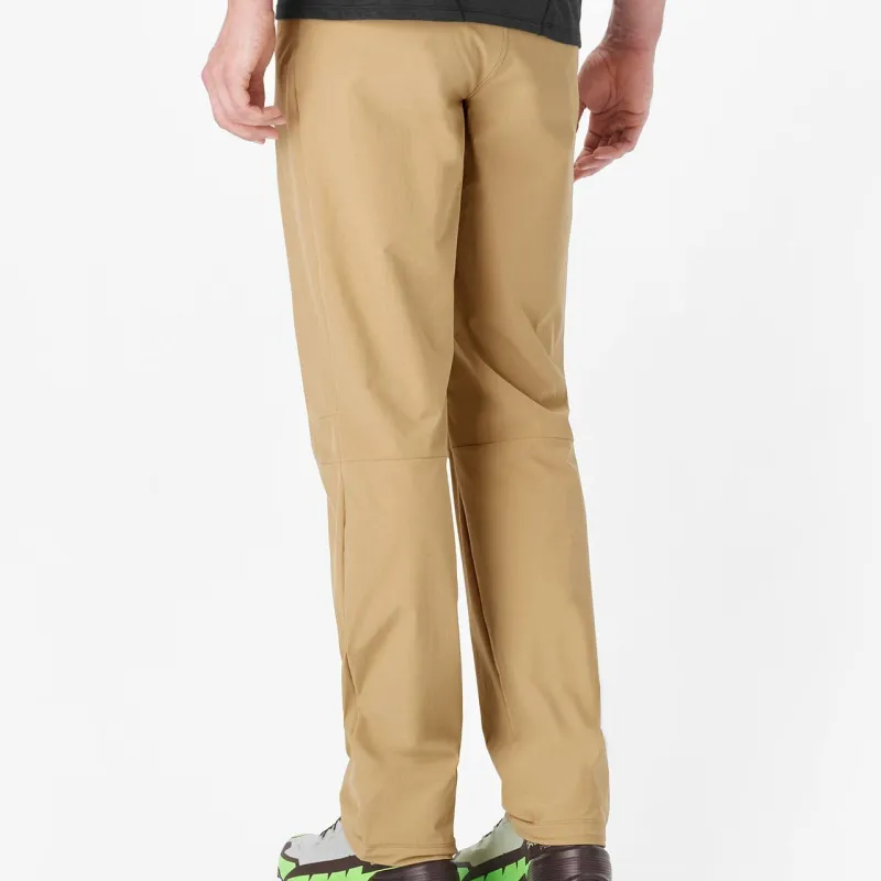 SALOMON Wayfarer Windbreaker Pants Men's Khaki-3
