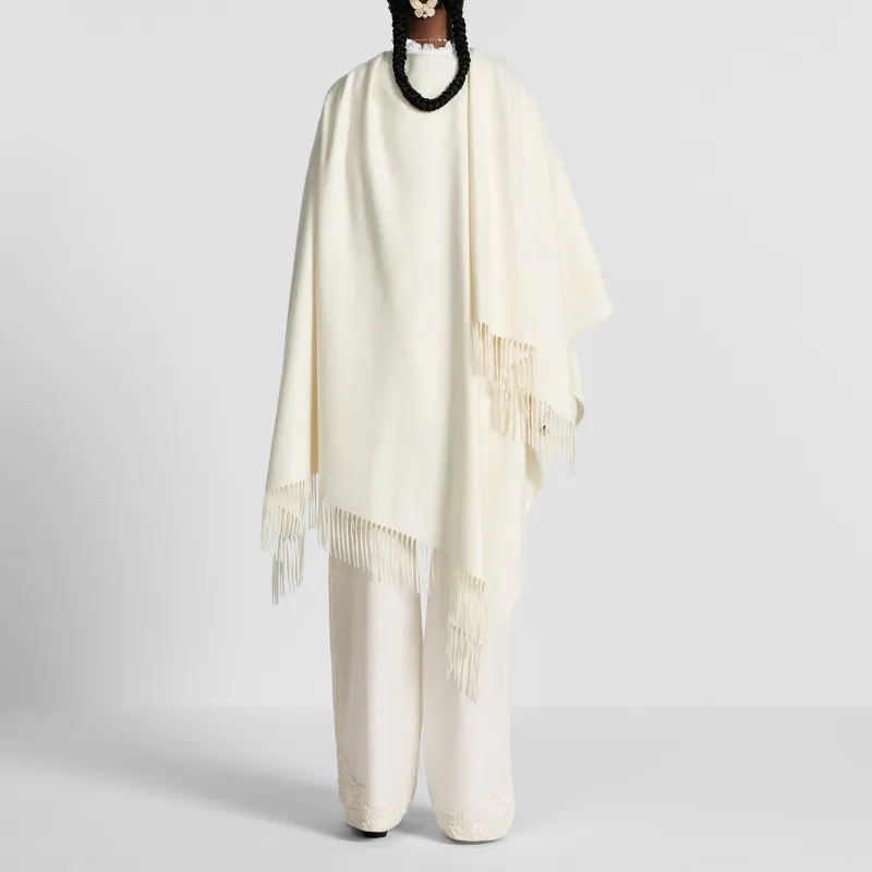 DIOR Cloaks Women's Ecru-3
