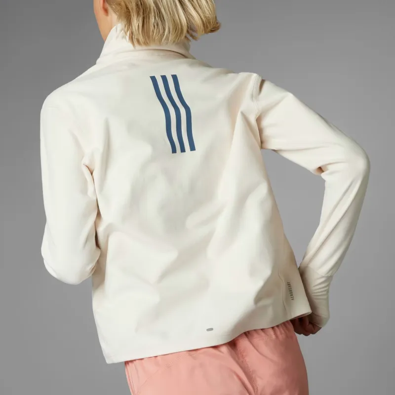 Adidas Drop Shoulder Sleeve T-Shirt Women's Miracle White-3