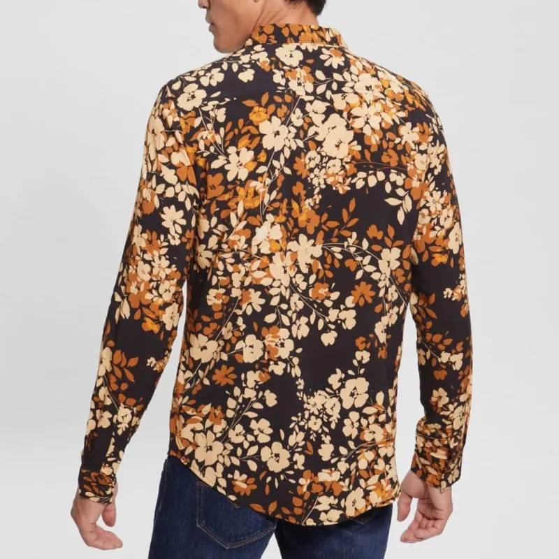 GUESS Eco Urban Bloom Shirt Shirt Men's Multicolor-1