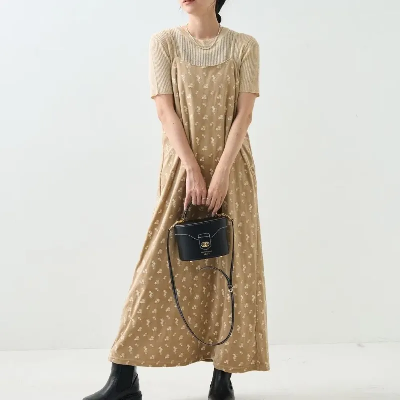 FREAK'S STORE Slip Dresses Women's Light Umber-2