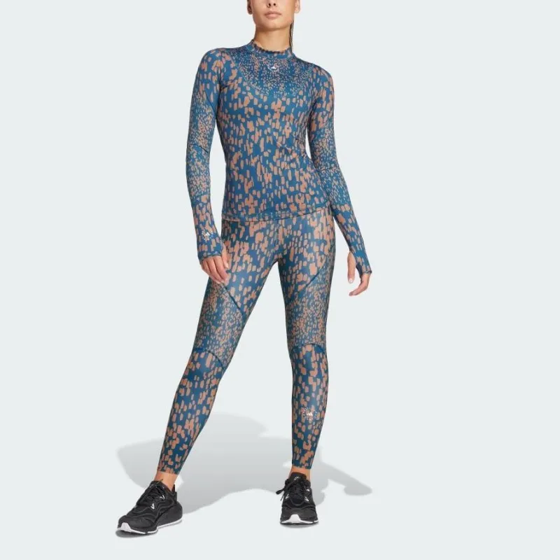 Adidas Free Shipping With AdiClub Adidas By Stella McCartney TruePurpose Optime Training Printed 7/8 Leggings-1
