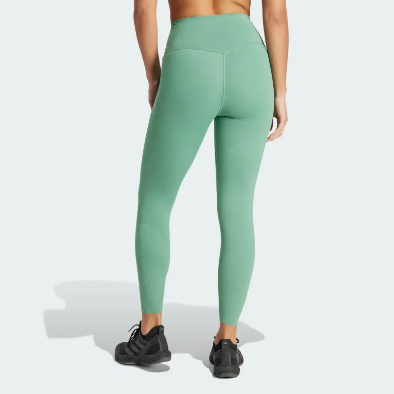 Adidas Free Shipping With AdiClub Optime Luxe 7/8 Leggings-2