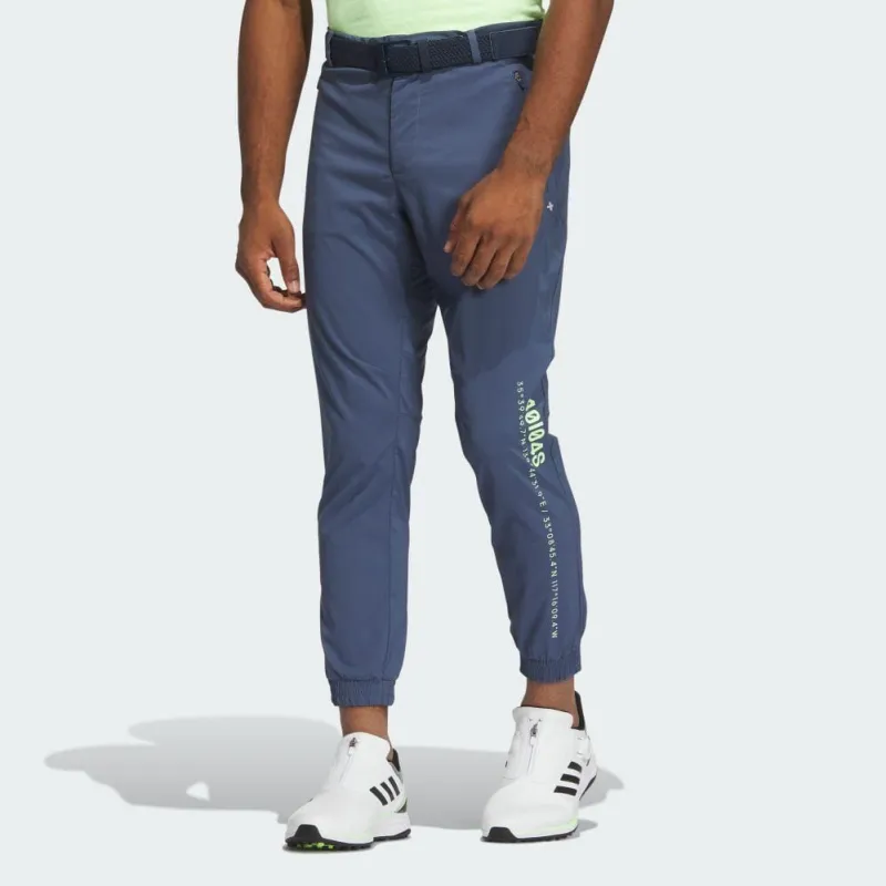 Adidas Casual Pants Men Blue-1