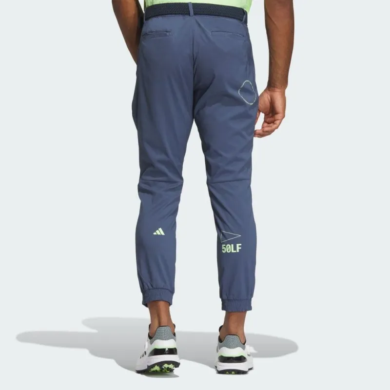 Adidas Casual Pants Men Blue-2