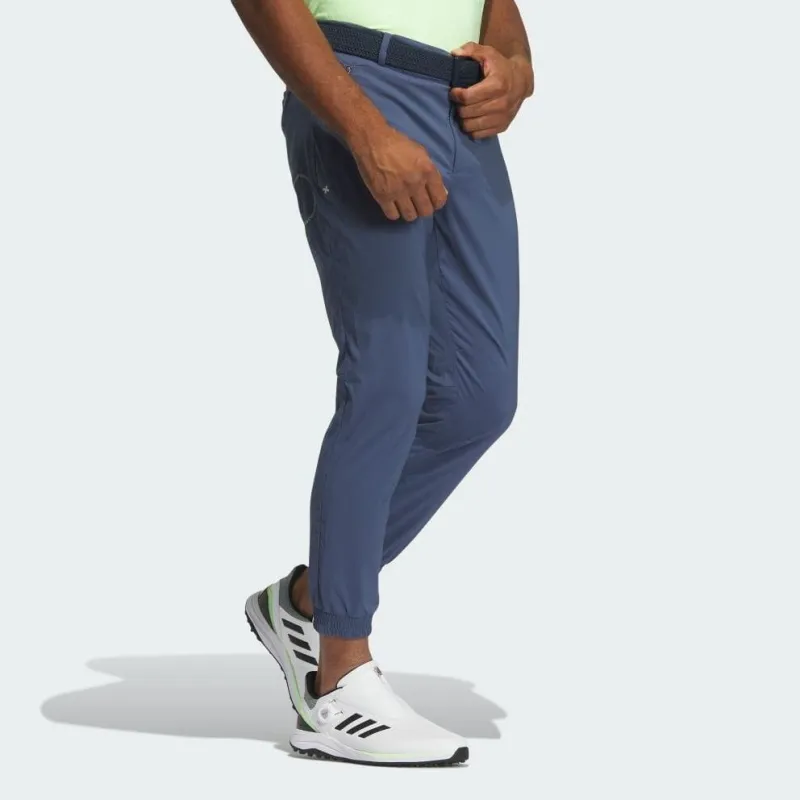 Adidas Casual Pants Men Blue-3