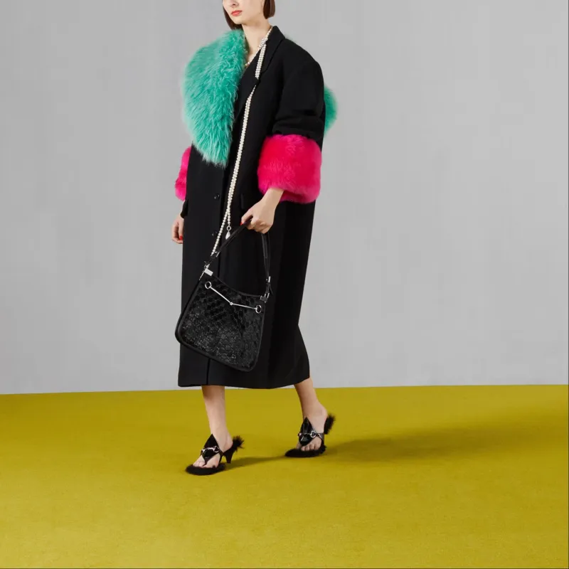 GUCCI Interlocking G Oversized Coat-5
