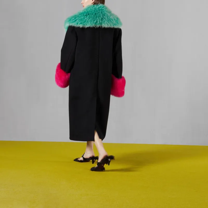 GUCCI Interlocking G Oversized Coat-3