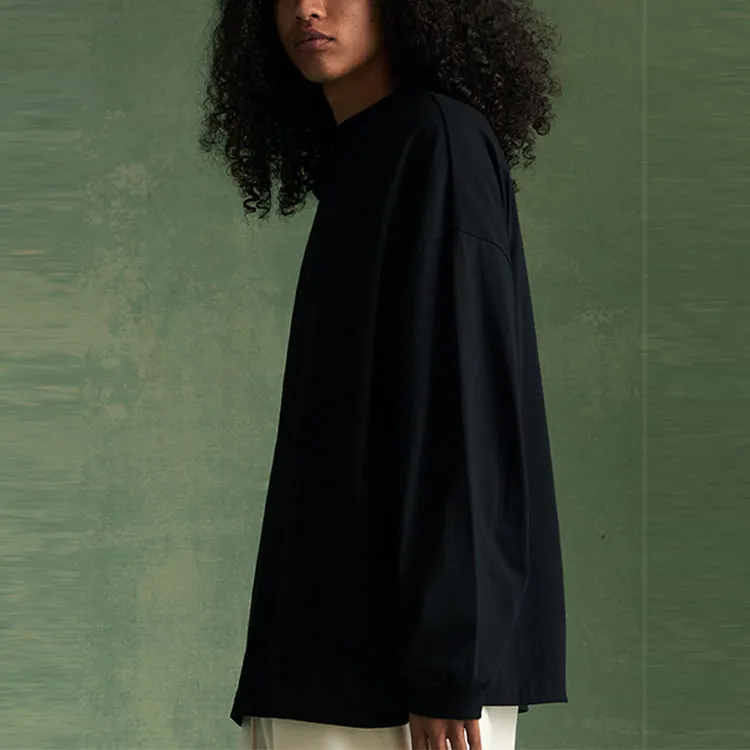 Fear Of God Essentials Logo embroidered Long sleeve T shirt-5