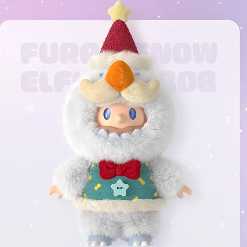FINDING UNICORN Fleece Party Snowman BOB Hang Tag Box 23.5cm-1