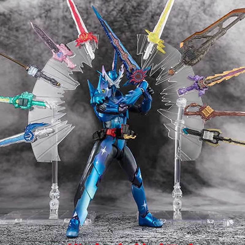 BANDAI S.H.Figuarts Kamen Rider Ten Sacred Swords 10 Sacred Blades Clothing Sets Model Accessories-3