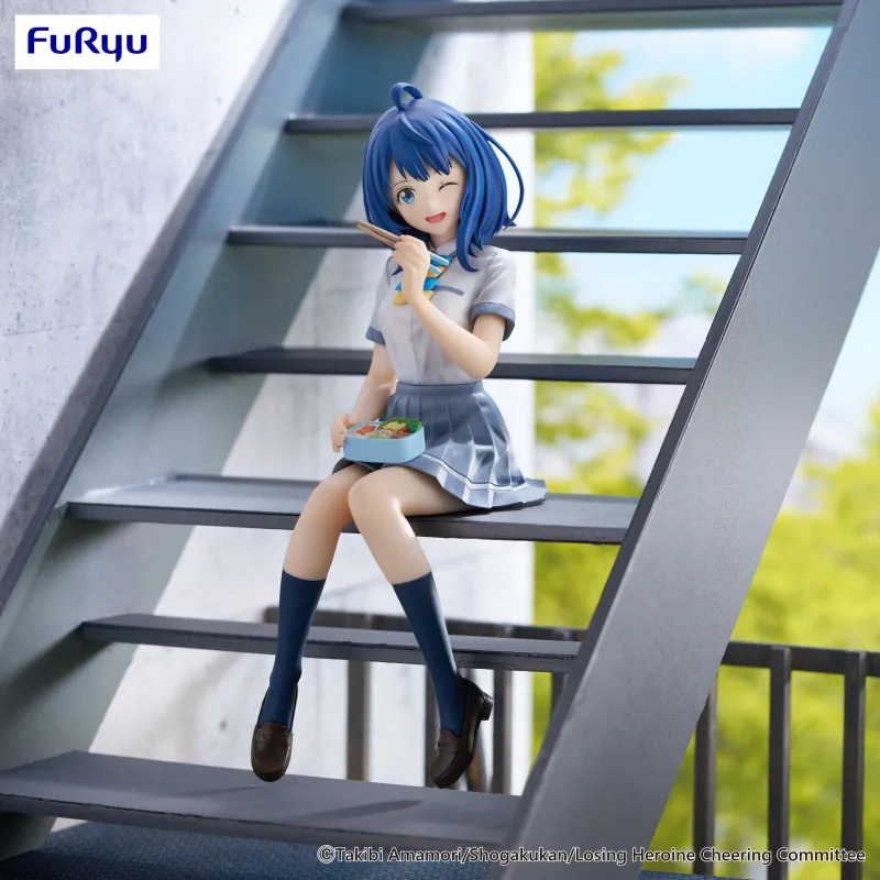 FURYU There Are Too Many Defeated Female Characters! Foam Stamping Hachimori Apricot Bonus Gifts 15cm-1