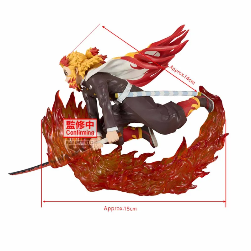 BANPRESTO Kyojuro Rengoku VIBRATION STARS Kyojuro Rengoku, Flame Pillar Bonus Gifts-3