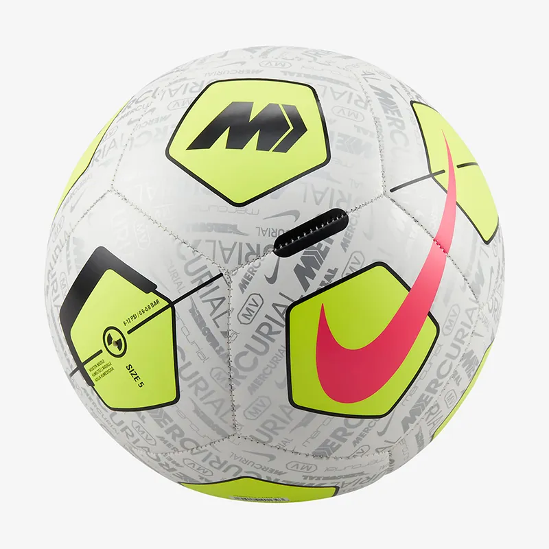 Nike Size 3 Soccer Rubber Machine Stitched Soccer Ball Kids' White/fluorescent/black/ultrapink-2