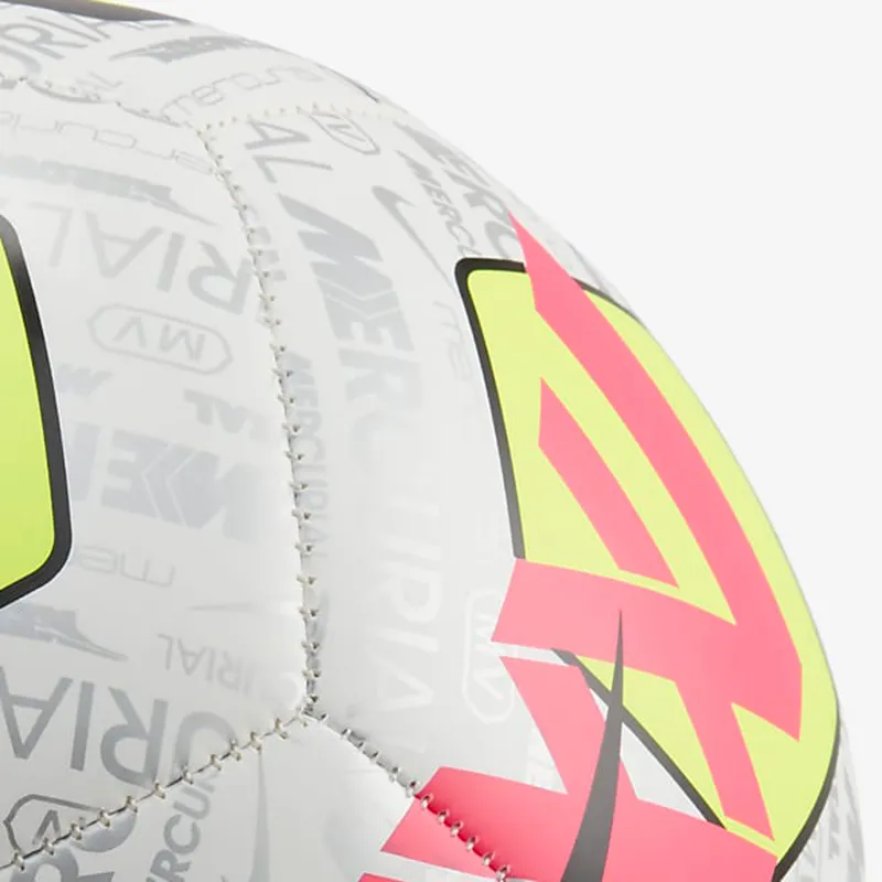 Nike Size 3 Soccer Rubber Machine Stitched Soccer Ball Kids' White/fluorescent/black/ultrapink-3