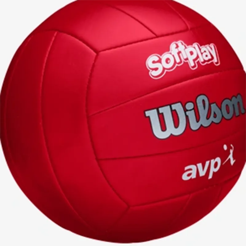 Wilson PVC Size 5 Volleyball Unisex Red-1
