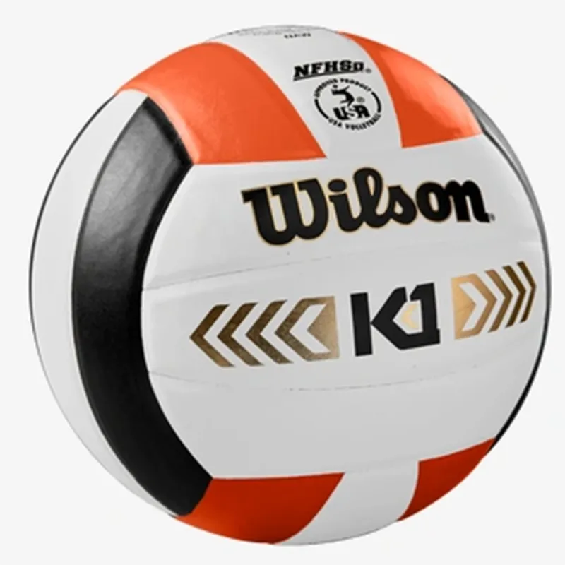 Wilson TPU Size 5 Volleyball Unisex Orange White Black-4
