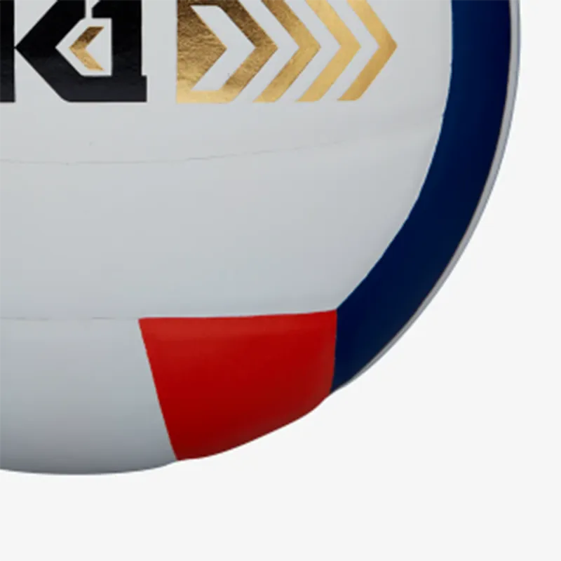 Wilson Size 5 Volleyball Unisex Orange White Blue-3